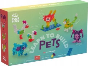 Teka Klocki Plus-Plus Naucz się budować Zwierzęta 275el 6