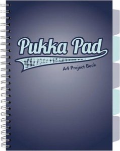 Pukka Pad Project Book Navy A4/100K kratka granatowy (3szt) 1