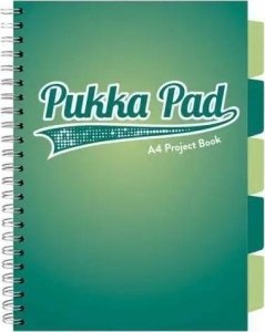 Pukka Pad Project Book Dark A4/100K kratka turkusowy (3szt) 1