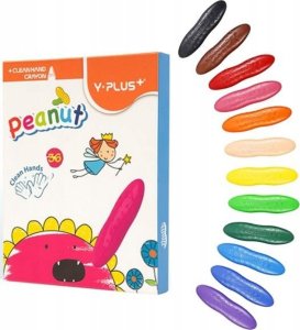 Teka Kredki ¶wiecowe Peanut Orzeszki 36szt Orzeszki 1