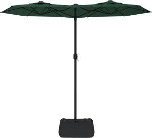vidaXL Parasol ogrodowy podwójny, zielony, 316x240 cm 3
