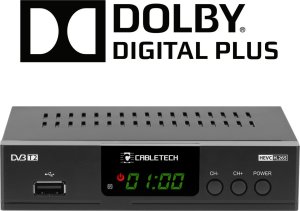 Tuner TV Cabletech Tuner DVB-T2  H.265 HEVC Cabletech 13
