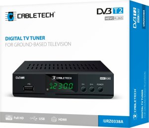 Tuner TV Cabletech Tuner DVB-T2  H.265 HEVC Cabletech 15