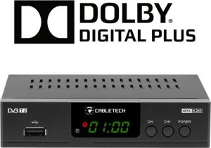 Tuner TV Cabletech Tuner DVB-T2  H.265 HEVC Cabletech 17