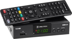 Tuner TV Cabletech Tuner DVB-T2  H.265 HEVC Cabletech 8