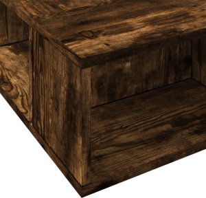 vidaXL vidaXL Rama łóżka, przydymiony dąb, 100x200cm, materiał drewnopochodny 6