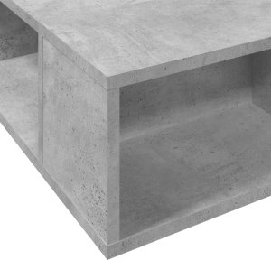 vidaXL vidaXL Rama łóżka, szarość betonu, 90x190 cm, materiał drewnopochodny 7