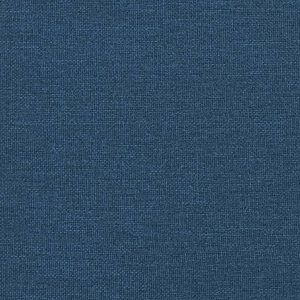 vidaXL Sofa 3-osobowa, niebieska, tapicerowana tkaniną 7