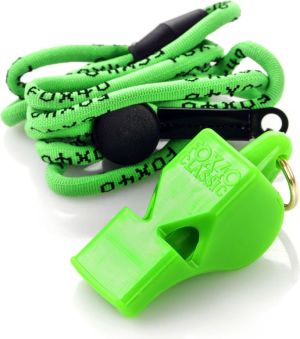 Fox40 Gwizdek ze sznurkiem Fox 40 Classic neon zielony (38019) 2