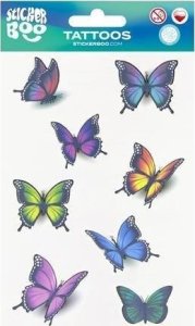 Teka Tatuaże Motylki 3