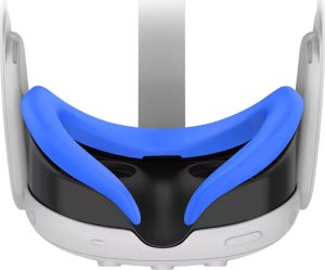 Vortex Virtual Reality Silikonowa ochronka na twarz do Meta Quest 3 | Czerwona 5
