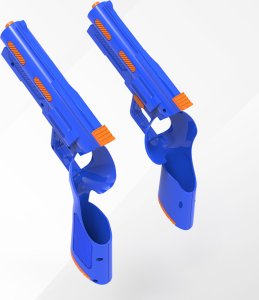 Vortex Virtual Reality Replika pistoletu na kontrolery do Meta Quest 3 | Niebieska 6