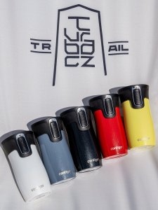 Contigo Kubek termiczny Contigo West Loop Mini 300ml - czerwony metalik 4