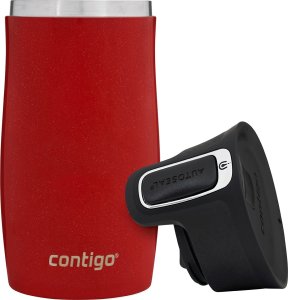 Contigo Kubek termiczny Contigo West Loop Mini 300ml - czerwony metalik 5
