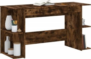 Biurko vidaXL Brązowe 140 cm x 50 cm 3