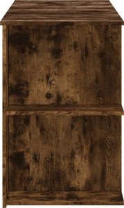 Biurko vidaXL Brązowe 140 cm x 50 cm 5