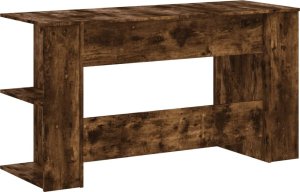 Biurko vidaXL Brązowe 140 cm x 50 cm 6