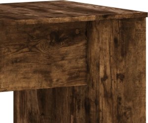 Biurko vidaXL Brązowe 140 cm x 50 cm 7