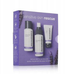 Dermalogica Sensitive Skin Rescue Kit Set Dermalogica: UltraCalming, Cleansing Gel, For Face, 50 ml + UltraCalming, Calming, Mist Lotion, For Face, 50 ml + UltraCalming, Glycerin, Hydrating, Day & Night, Gel, For Face, 15 ml Unisex 3