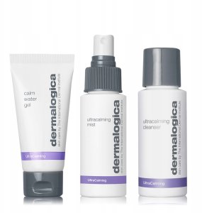 Dermalogica Sensitive Skin Rescue Kit Set Dermalogica: UltraCalming, Cleansing Gel, For Face, 50 ml + UltraCalming, Calming, Mist Lotion, For Face, 50 ml + UltraCalming, Glycerin, Hydrating, Day & Night, Gel, For Face, 15 ml Unisex 4