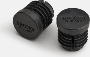 Brooks Korki kierownicy BROOKS RUBBER BAR END PLUGS BLACK (NEW) 1