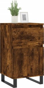 vidaXL Szafki, 2 szt., przydymiony dąb, 40x35x70 cm 3