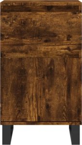 vidaXL Szafki, 2 szt., przydymiony dąb, 40x35x70 cm 6