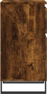 vidaXL Szafki, 2 szt., przydymiony dąb, 40x35x70 cm 8