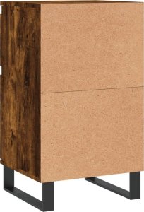 vidaXL Szafki, 2 szt., przydymiony dąb, 40x35x70 cm 9