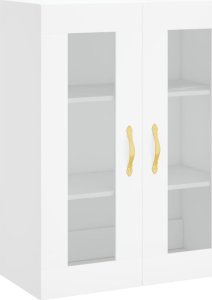 vidaXL Szafka wisząca, biała, 69,5x34x90 cm 2