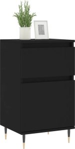 vidaXL Szafki, 2 szt., czarne, 40x35x70 cm 2