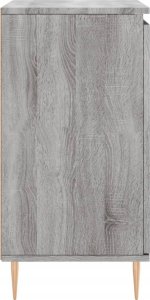vidaXL Komoda, szary dąb sonoma, 60x35x70 cm 7