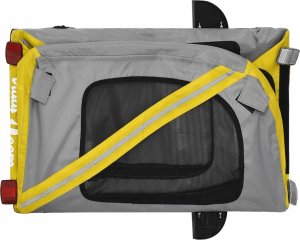 vidaXL Przyczepka rowerowa dla psa, tkanina Oxford i żelazo 8