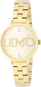 Zegarek Liujo Zegarek damski LIU JO TLJ2040 CYRKONIE złoty 3