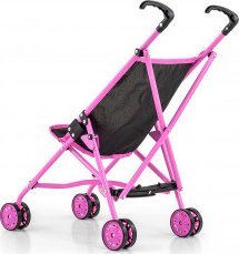 Milly Mally Milly Mally Wózek dla lalek Julia Prestige Black 3