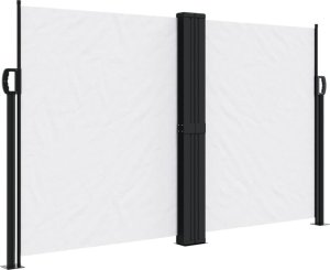 vidaXL vidaXL Zwijana markiza boczna, biała, 140x1200 cm 2