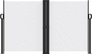 vidaXL vidaXL Zwijana markiza boczna, biała, 140x1200 cm 3