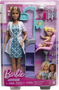 Lalka Barbie Teka Barbie Kariera. Gabinet dentystyczny z pacjentk± 1