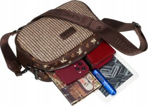 David Jones Mała listonoszka damska ze skóry ekologicznej -  David Jones NoSize 7