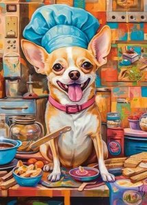 Castorland Puzzle 120 Dog Chef CASTOR 1