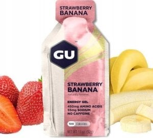 GU Energy Gel Strawberry Banana  (25/09) 1