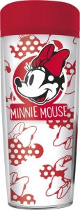 Minnie Mouse Minnie Mouse - Kubek podróżny 533 ml (Biały/Czerwony) 1