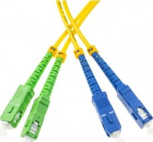 RBLINE Patchcord SM SC/APC-SC/UPC duplex 5m 9/125 3.0mm G652D 1