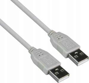 Kabel USB DPM Przewód USB A - A, biały, 4 m 1