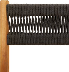 vidaXL vidaXL Składane krzesła ogrodowe, 6 szt., czarne, lite drewno akacjowe 9