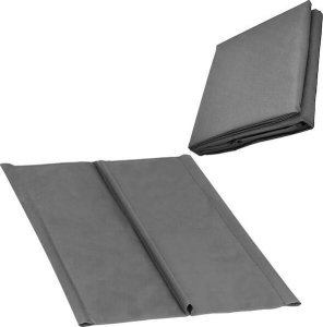 Springos Materiał na siedzisko huśtawki ogrodowej 110 x 90 cm tkanina wodoodporna szara UNIWERSALNY 4