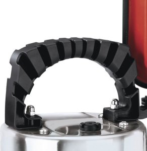 Einhell dirty water pump GC-DP 6315 N, submersible / pressure pump (red/stainless steel, 630 watts) 4