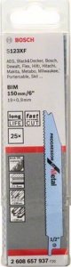 Bosch Bosch sabre saw blade S 123 XF Progressor for Metal, 25 pieces (length 150 mm) 4