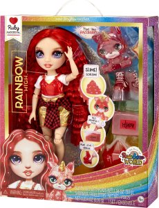 MGA MGA Entertainment Classic Rainbow High Fashion Doll - Ruby, Doll 12