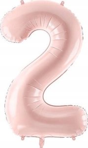 Party Deco Balon foliowy 2 jasny różowy 72cm 3